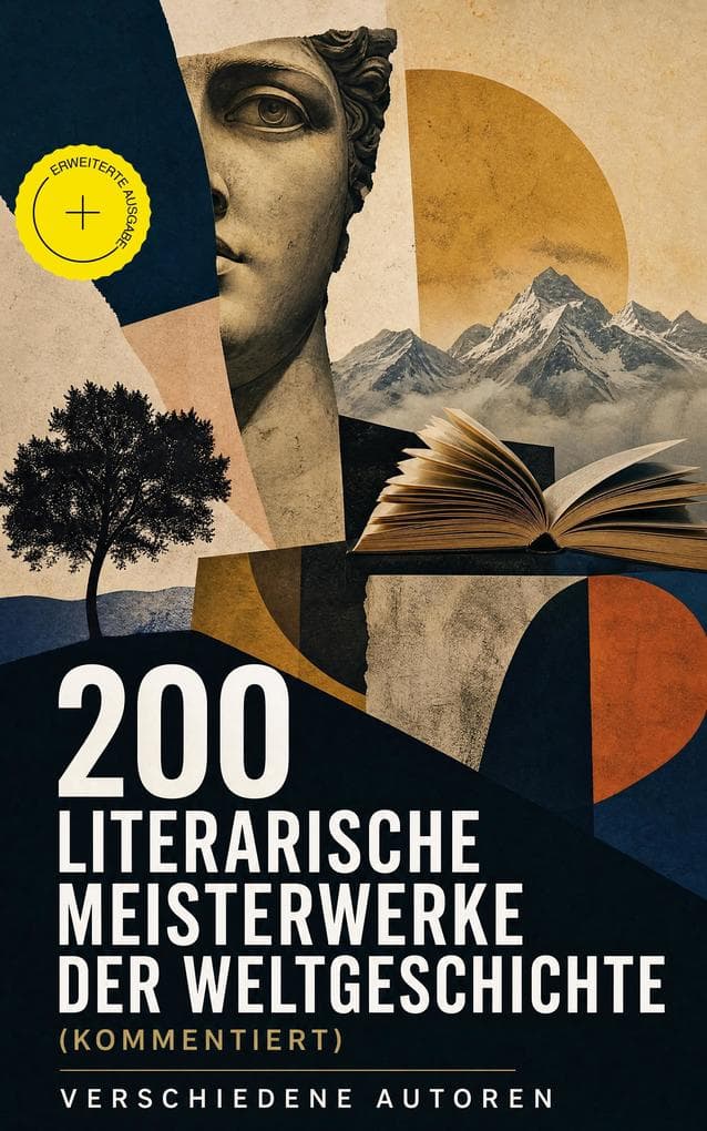 200 Literarische Meisterwerke der Weltgeschichte (Kommentiert): Erweiterte Ausgabe. Die größten Klassiker aus Deutschland, England, den USA, Russland und Frankreich