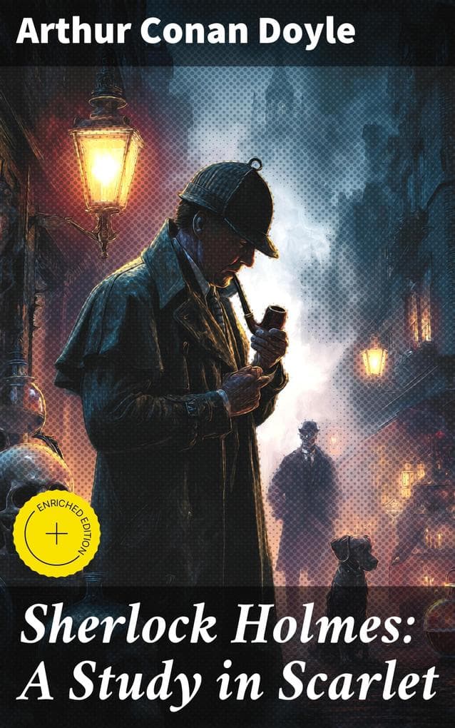 Sherlock Holmes: A Study in Scarlet: Enriched edition. Unraveling Victorian London's Mysteries with Sherlock Holmes and Dr. Watson