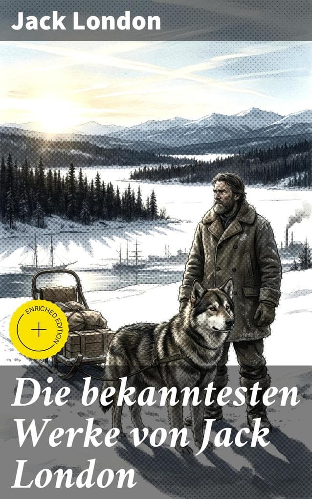 Die bekanntesten Werke von Jack London: Bereicherte Ausgabe. Der Seewolf, König Alkohol, Wolfsblut, Martin Eden, Meuterei auf der Elsinore, Der Ruhm des Kämpfers
