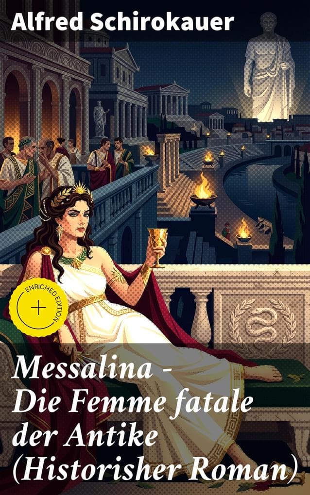 Messalina - Die Femme fatale der Antike (Historisher Roman): Bereicherte Ausgabe. Die skandalumwitterte Gemahlin des römischen Kaisers Claudius - "die den von ihr begehrten Männern Verderben bringt"
