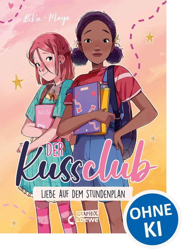 Der Kuss Club (Band 1) - Liebe auf dem Stundenplan: Auf der Suche nach dem Geheimnis der Liebe - Perfektes Comic-Buch für Pre-Teens