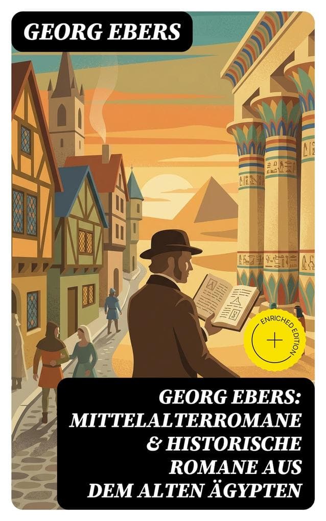 Georg Ebers: Mittelalterromane & Historische Romane aus dem alten Ägypten: Bereicherte Ausgabe. Homo sum, Die Schwestern, Die Frau Bürgemeisterin, Serapis, Per aspera, Ein Wort
