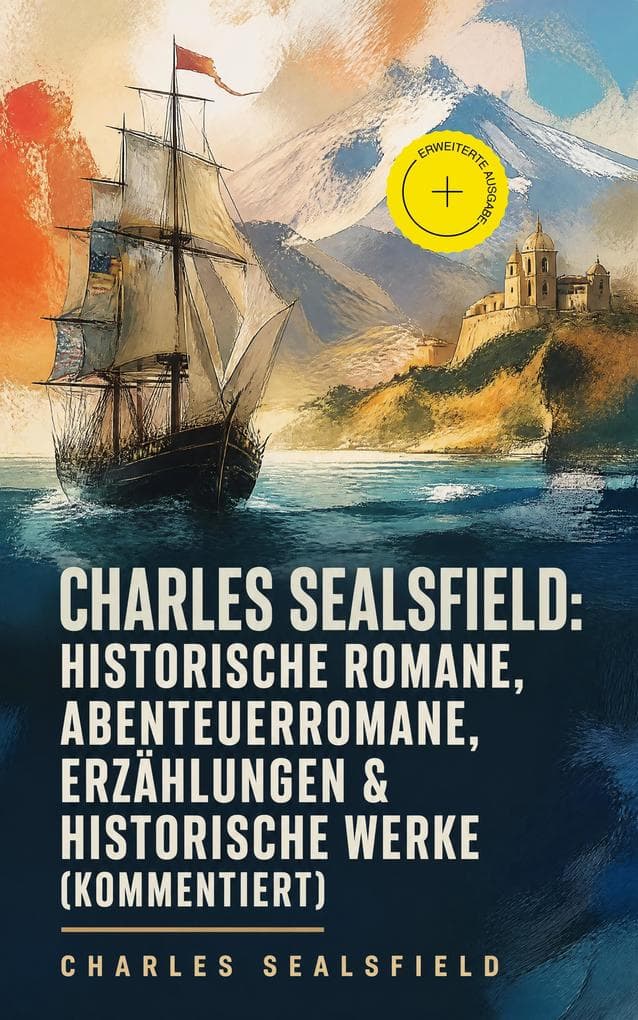 Charles Sealsfield: Historische Romane, Abenteuerromane, Erzählungen & Historische Werke (Kommentiert): Erweiterte Ausgabe. Tokeah oder die weiße Rose, In der Prärie verirrt, Der erste Amerikaner in Texas