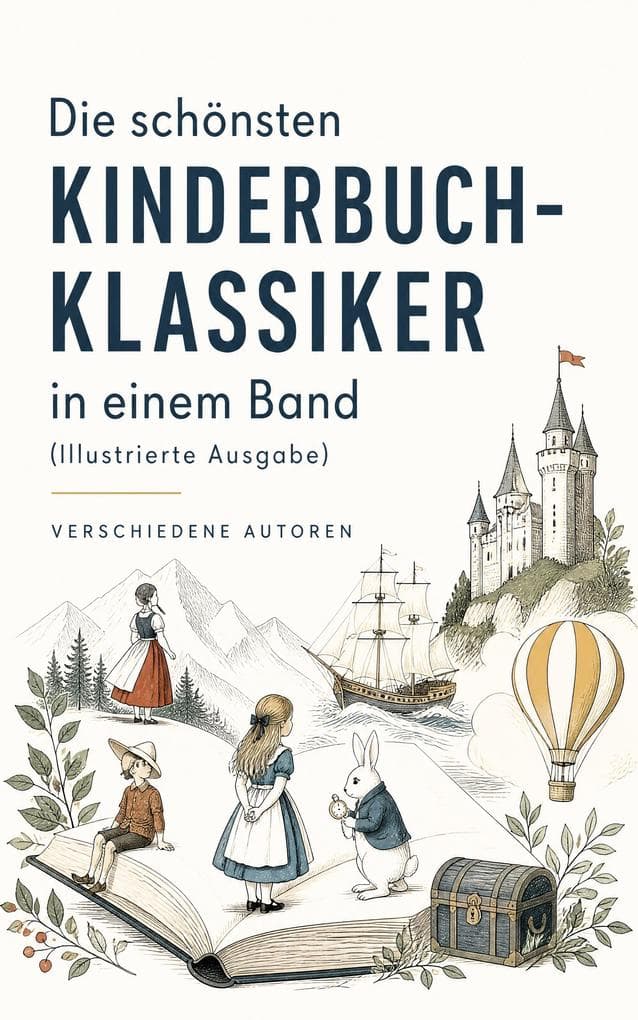 Die schönsten Kinderbuch-Klassiker in einem Band (Illustrierte Ausgabe): Illustrierte Kinderbuchklassiker voller Abenteuer, Fantasie und moralischer Bewährung