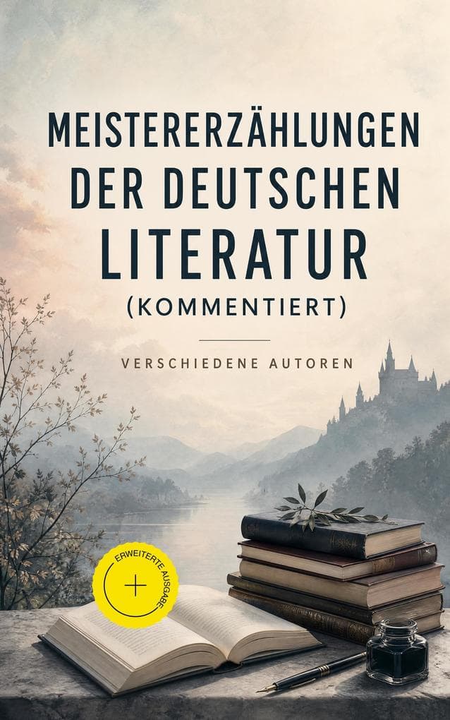 Meistererzählungen der deutschen Literatur (Kommentiert): Erweiterte Ausgabe. Schachnovelle, Die Verwandlung, Der Sandmann, Angst, Immensee, Ein Hungerkünstler, Traumnovelle, Die Marquise von O...