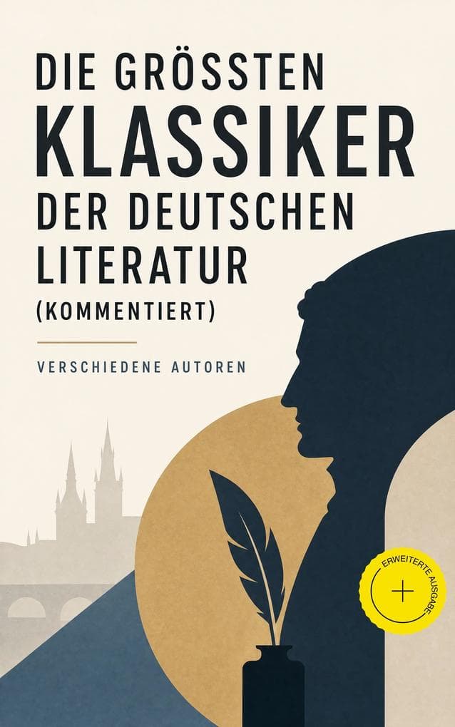 Die größten Klassiker der deutschen Literatur (Kommentiert): Erweiterte Ausgabe. Faust, Der Prozess, Schachnovelle, Effi Briest, Ode an die Freude, Also sprach Zarathustra, Die Aufzeichnungen des Malte Laurids Brigge