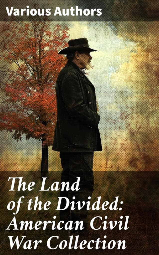 The Land of the Divided: American Civil War Collection: 40+ Novels & Tales of Civil War, Including the Rhodes History of the War 1861-1865