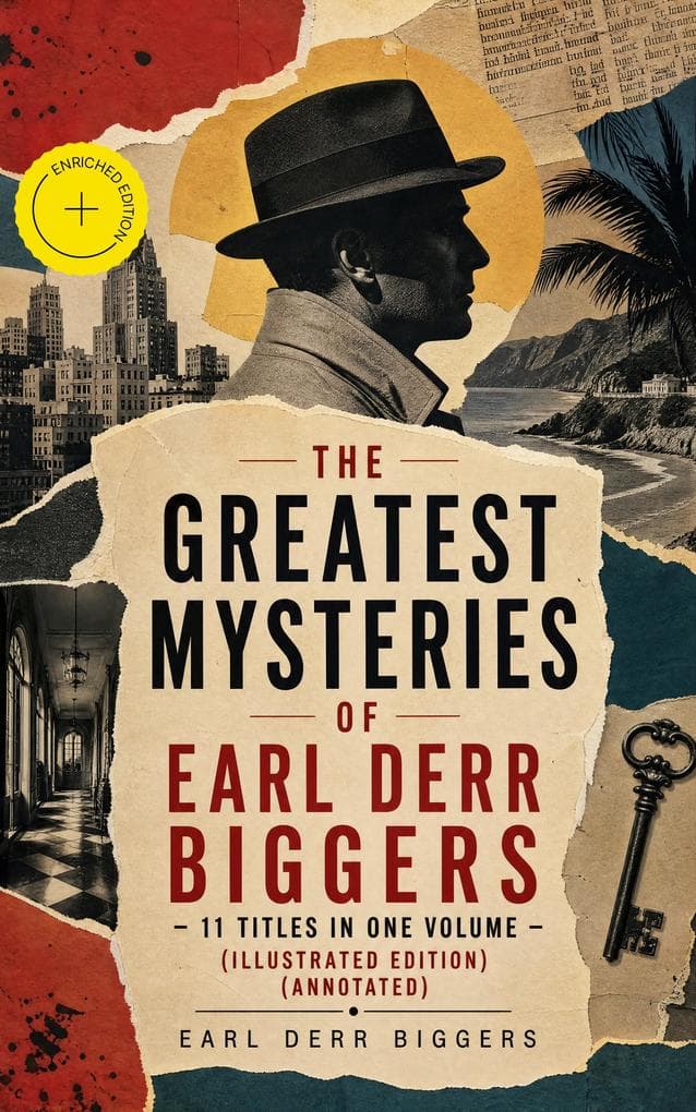 The Greatest Mysteries of Earl Derr Biggers - 11 Titles in One Volume (Illustrated Edition) (Annotated): Enriched Edition. Charlie Chan Books, Seven Keys to Baldpate, Inside the Lines, The Agony Column...