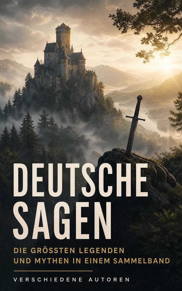 Deutsche Sagen: Die größten Legenden und Mythen in einem Sammelband: Volksüberlieferung zwischen Burgenlegenden, Spukgestalten und regionalen Wunderberichten