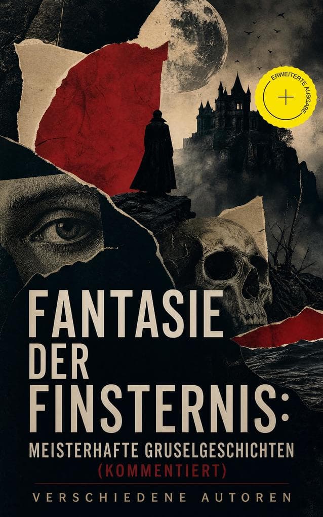 Fantasie der Finsternis: Meisterhafte Gruselgeschichten (Kommentiert): Erweiterte Ausgabe. Dracula, Der Dunwich Horror, Die vier Teufel, Frankenstein, Furchtbare Rache, Die Maske des Roten Todes