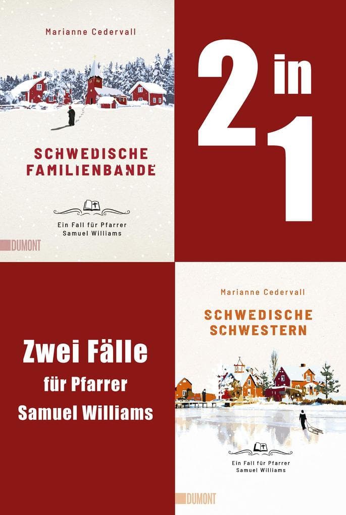 Schwedische Familienbande &Schwedische Schwestern: Zwei Fälle für Pfarrer Samuel Williams