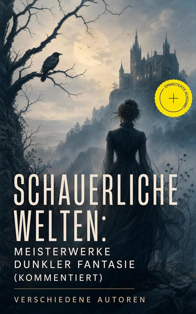 Schauerliche Welten: Meisterwerke dunkler Fantasie (Kommentiert): Erweiterte Ausgabe. Das Chagrinleder, Die Elixiere des Teufels, Die schwarze Spinne, Die vier Teufel, Der seltsame Fall des Dr. Jekyll und Mr. Hyde, Der Wij