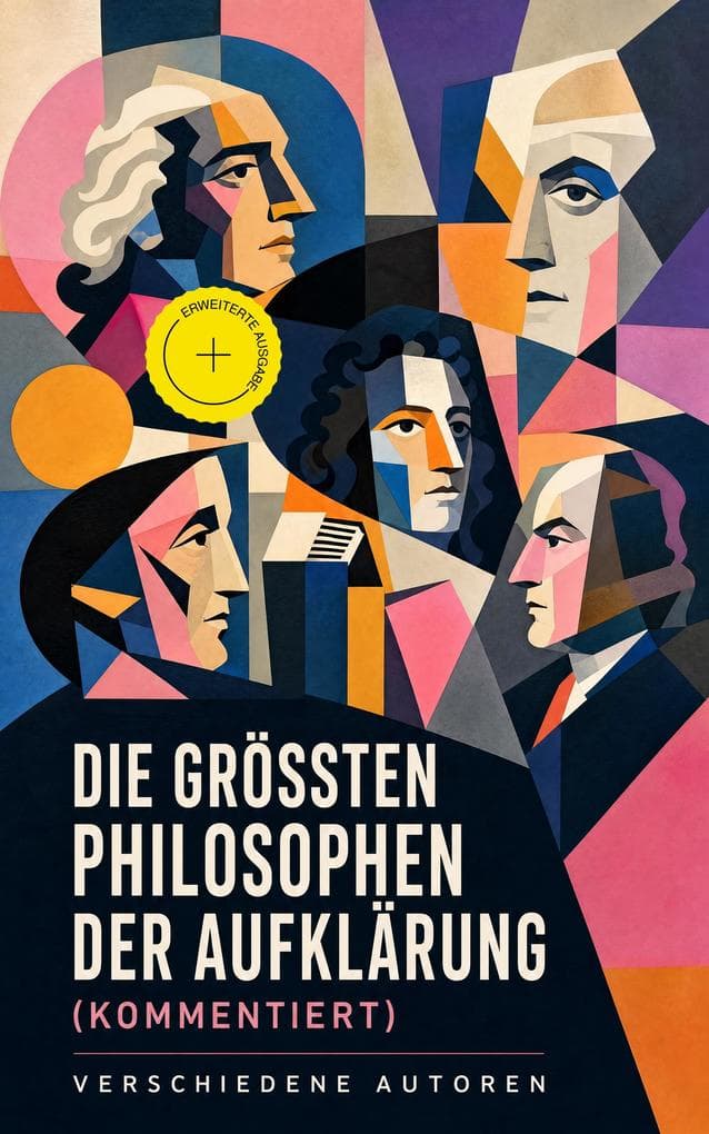 Die größten Philosophen der Aufklärung (Kommentiert): Erweiterte Ausgabe. Neues Organon, Kritik der reinen Vernunft, Der Gesellschaftsvertrag, Candide, Monadologie, Mathematische Principien der Naturlehre