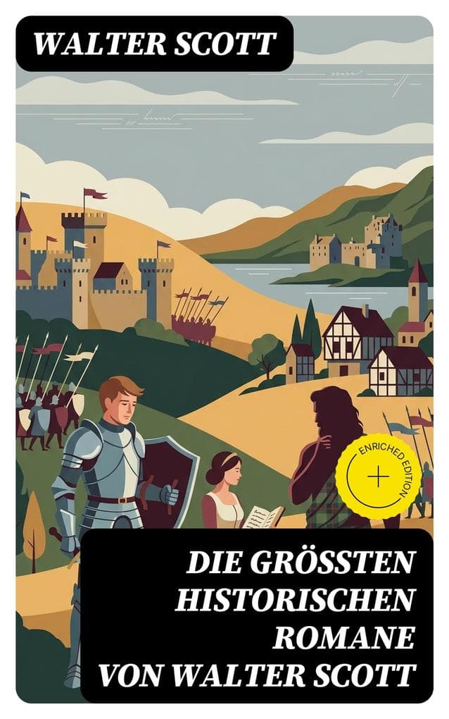 Die größten historischen Romane von Walter Scott: Bereicherte Ausgabe. Epische Abenteuer zwischen Geschichte und Fiktion - Intrigen, Romantik und schottische Kultur