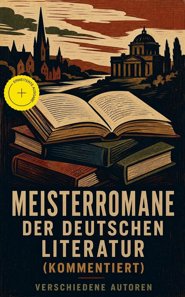Meisterromane der deutschen Literatur (Kommentiert): Erweiterte Ausgabe. Jeder stirbt für sich allein, Effi Briest, Das Schloss, Professor Unrat, Die Elixiere des Teufels, Winnetou, Radetzkymarsch
