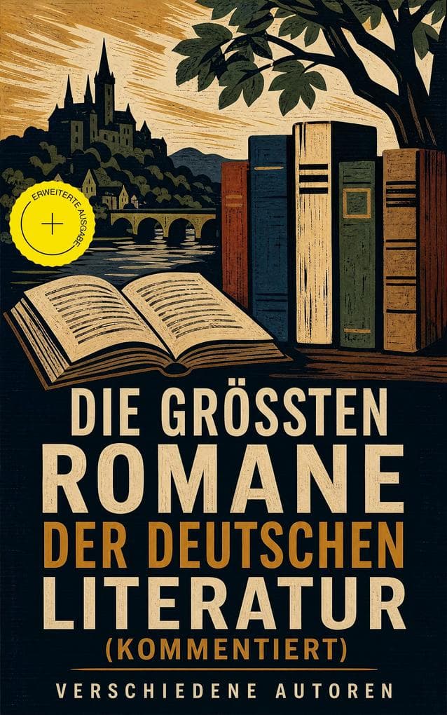 Die größten Romane der deutschen Literatur (Kommentiert): Erweiterte Ausgabe. Der Prozess, Jeder stirbt für sich allein, Die Leiden des jungen Werther, Die Elixiere des Teufels, Radetzkymarsch