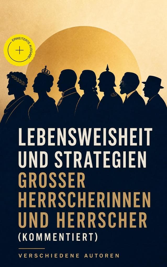 Lebensweisheit und Strategien großer Herrscherinnen und Herrscher (Kommentiert): Erweiterte Ausgabe. Memoiren von Marcus Aurelius, Kaiserin Katharina II, Benjamin Franklin, Bismarck, Kaiser Franz Josef