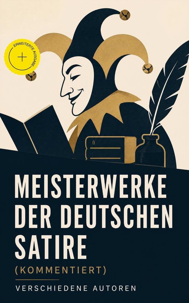 Meisterwerke der deutschen Satire (Kommentiert): Erweiterte Ausgabe. Ein Hungerkünstler, Der Untertan, Till Eulenspiegel, Die Stadt ohne Juden, Die Legende vom heiligen Trinker, Die Verwandlung