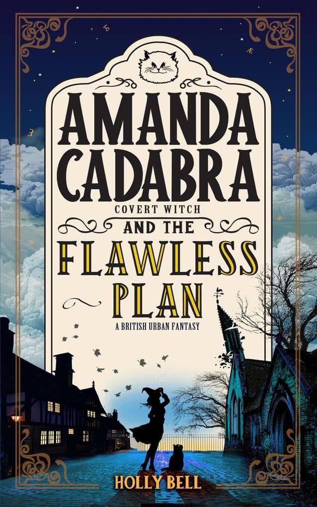 Amanda Cadabra and The Flawless Plan (The Amanda Cadabra Cozy Paranormal Mysteries, #3)