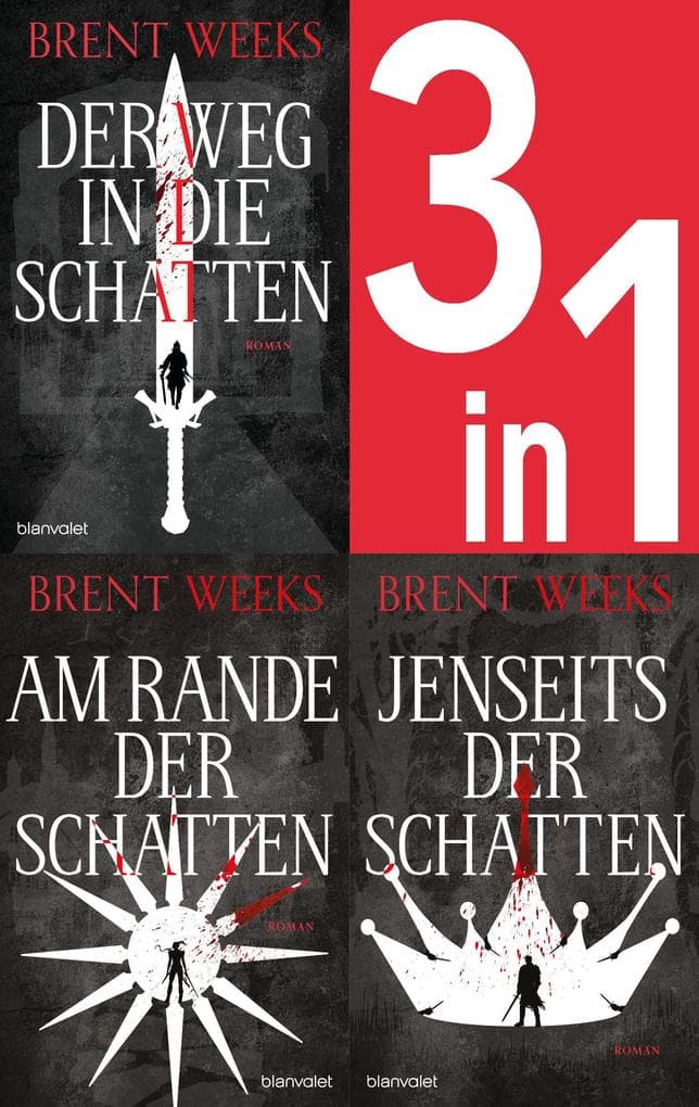 Die Schatten-Trilogie Band 1-3: Der Weg in die Schatten / Am Rande der Schatten / Jenseits der Schatten (3in1-Bundle): Die komplette Reihe inkl. Short Story "Nachtengel - Der Ursprung"