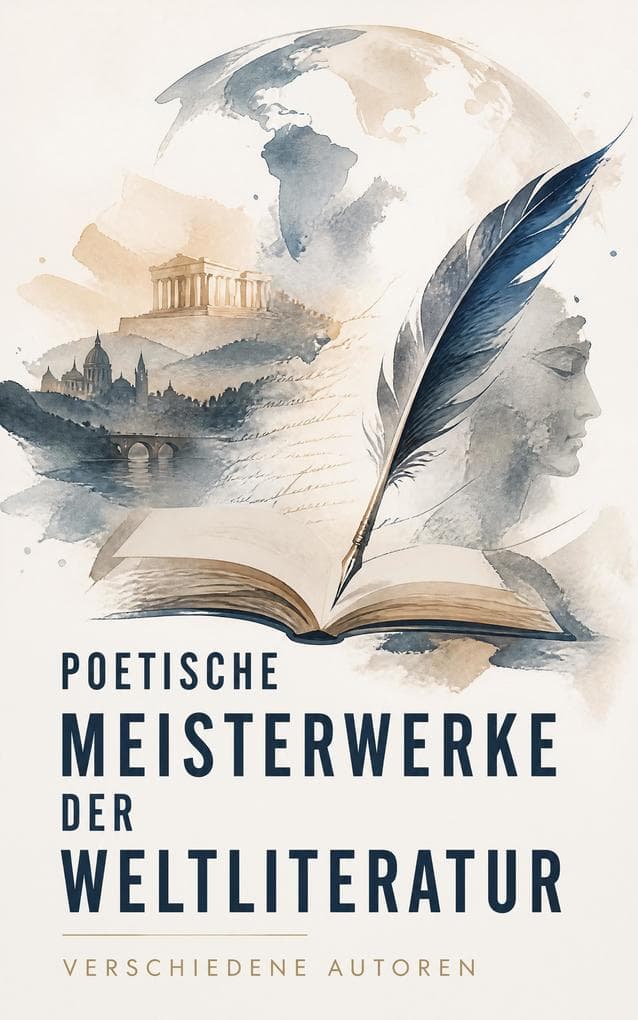 Poetische Meisterwerke der Weltliteratur: Eine Lyrikanthologie von der Antike bis zur Moderne: Epen, Sonette, Hymnen und mystische Verse
