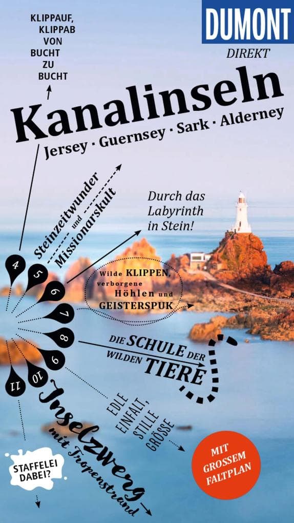 DUMONT direkt Reiseführer E-Book Kanalinseln: Jersey, Guernsey, Sark und Alderney