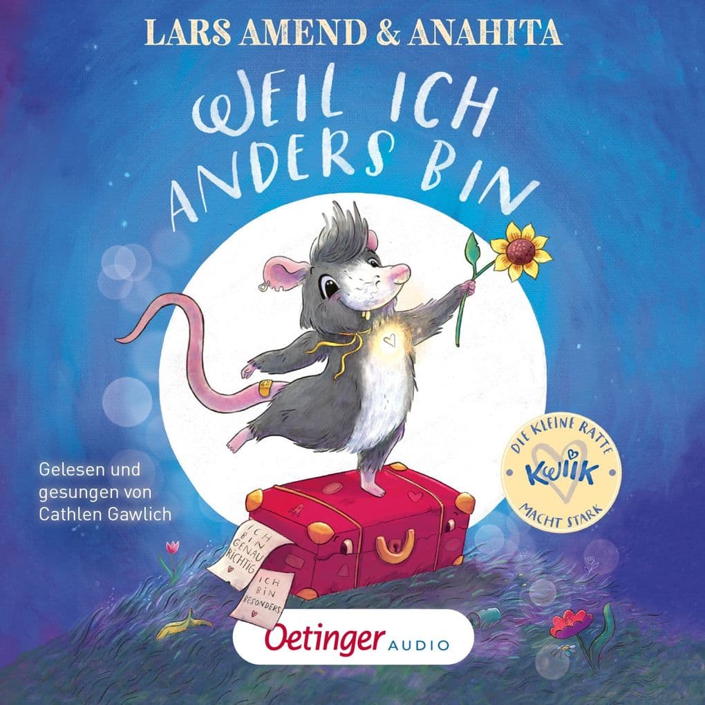 Die kleine Ratte Kwiik macht stark. Weil ich anders bin