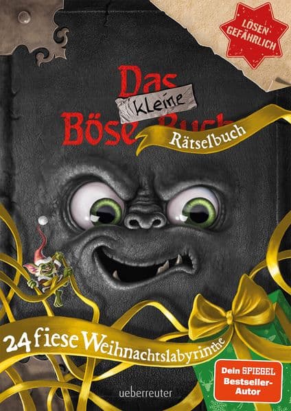 Das kleine Böse Rätselbuch - 24 fiese Weihnachtslabyrinthe (Das kleine Böse Buch): Lösen gefährlich!