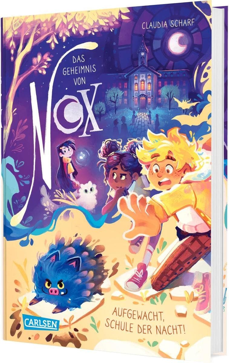 Das Geheimnis von Nox 2: Aufgewacht, Schule der Nacht!: Aufregende Fantasy-Reihe ab 9 mit flatternden Flederratten, sprechenden Glühwürmchen und wagemutigen Taglingen