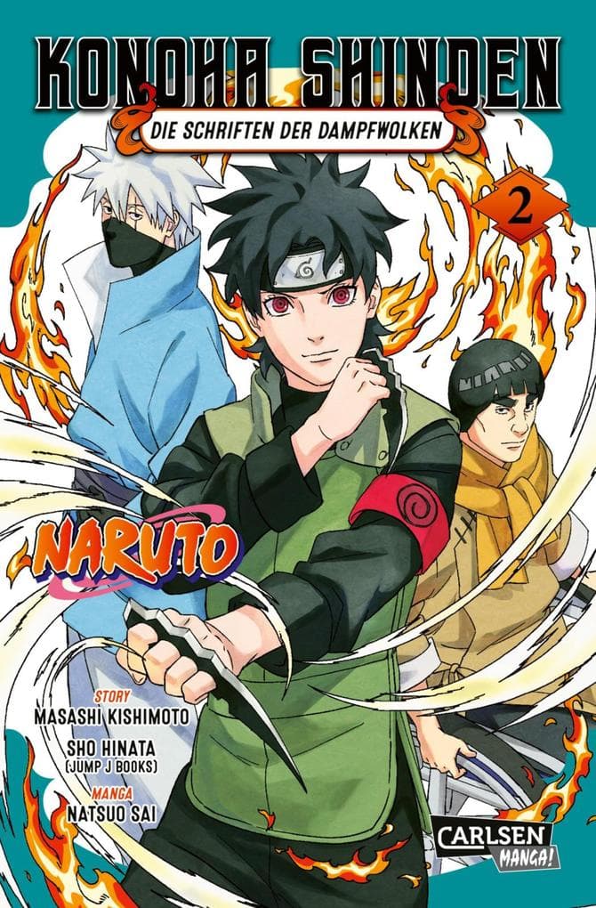 Naruto - Konoha Shinden 2: Die Schriften der Dampfwolken | Nach dem weltweiten Erfolg der Novel, jetzt auch als Manga in zwei Bänden!