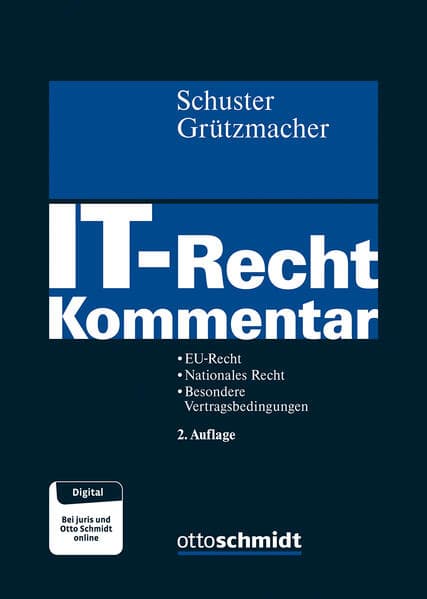 IT-Recht Kommentar: EU-Recht - Nationales Recht - Besondere Vertragsbedingungen