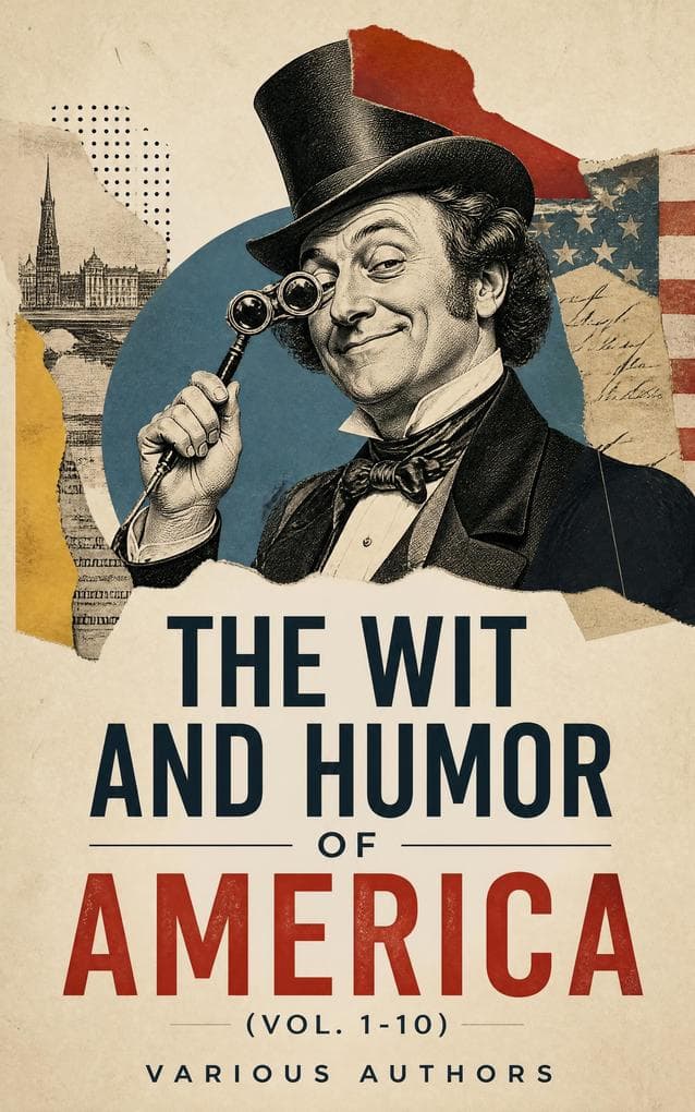 The Wit and Humor of America (Vol. 1-10): A Ten-Volume Anthology of American Satire, Tall Tales, Dialect Sketches, and Comic Verse