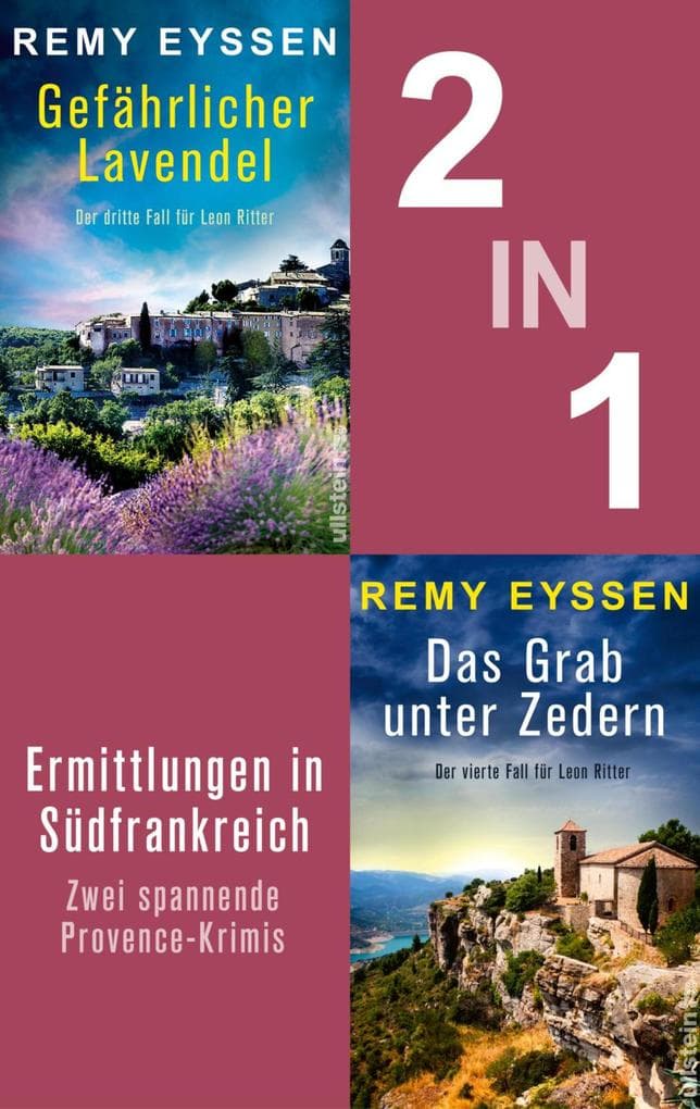 Gefährlicher Lavendel & Das Grab unter Zedern: Der dritte und der vierte Fall für Leon Ritter