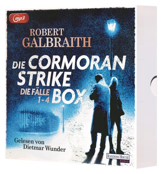 Die Cormoran Strike Box: Der Ruf des Kuckucks - Der Seidenspinner - Die Ernte des Bösen - Weißer Tod