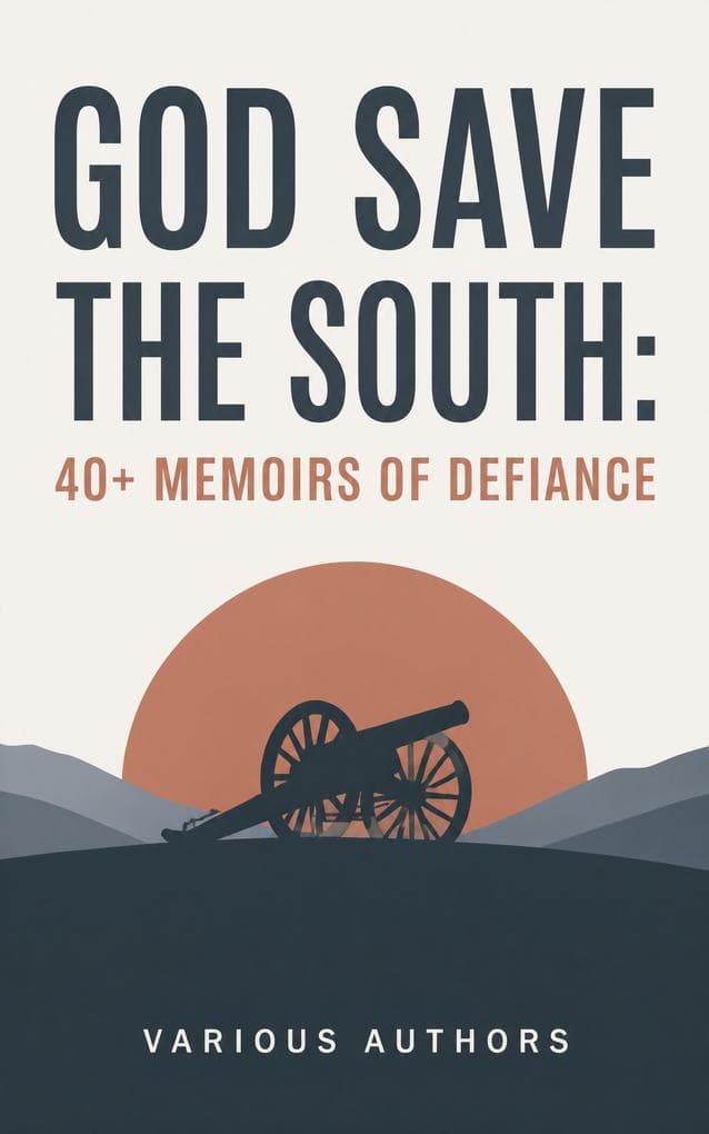 God Save the South: 40+ Memoirs of Defiance: Confederate Memoirs, Diaries, and War Narratives on Defeat, Loyalty, and Lost Cause Memory