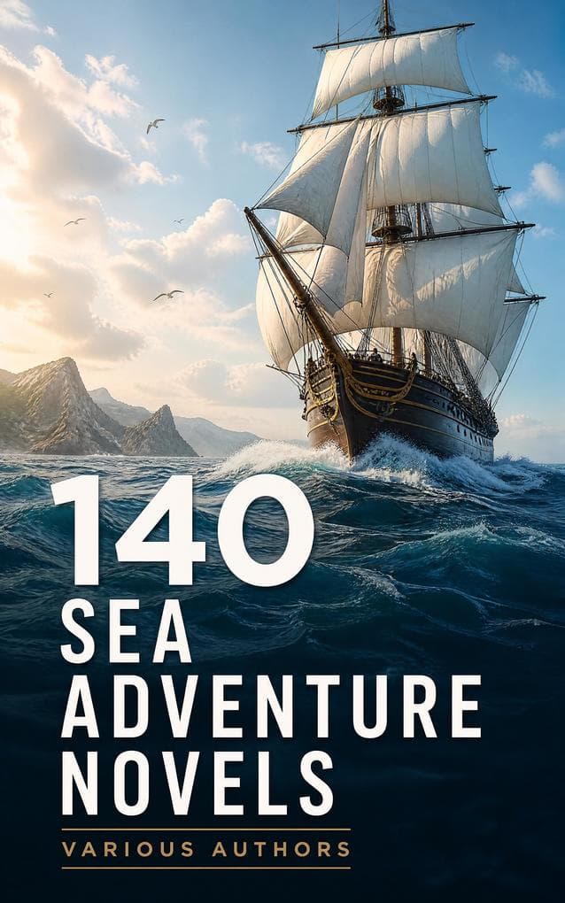 140 Sea Adventure Novels: A Classic Anthology of Pirates, Shipwrecks, Mutinies, Whaling Voyages, Naval Battles, and Oceanic Mystery