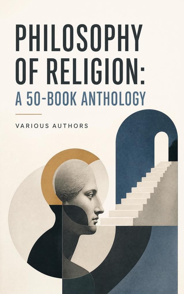 Philosophy of Religion: A 50-Book Anthology: Fifty Classic Voices on Faith, Reason, Doubt, and the Sacred in Western Thought
