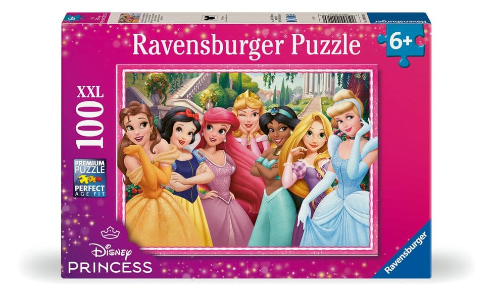 Kinderpuzzle 100 XXL Teile - Disney Prinzessinnen - Das Leben ist ein Märchen