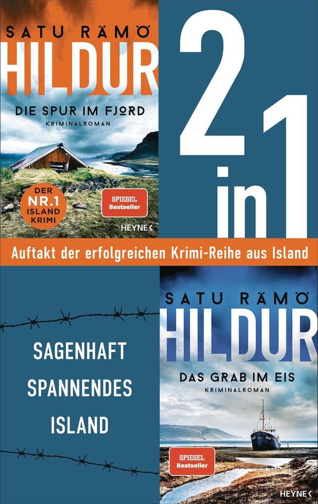 Die Hildur-Reihe Band 1-2: Die Spur im Fjord/ Das Grab im Eis (2in1-Bundle) Die Nr. 1 Bestseller-Reihe aus Island. 2 Krimis in einem Band: Roman