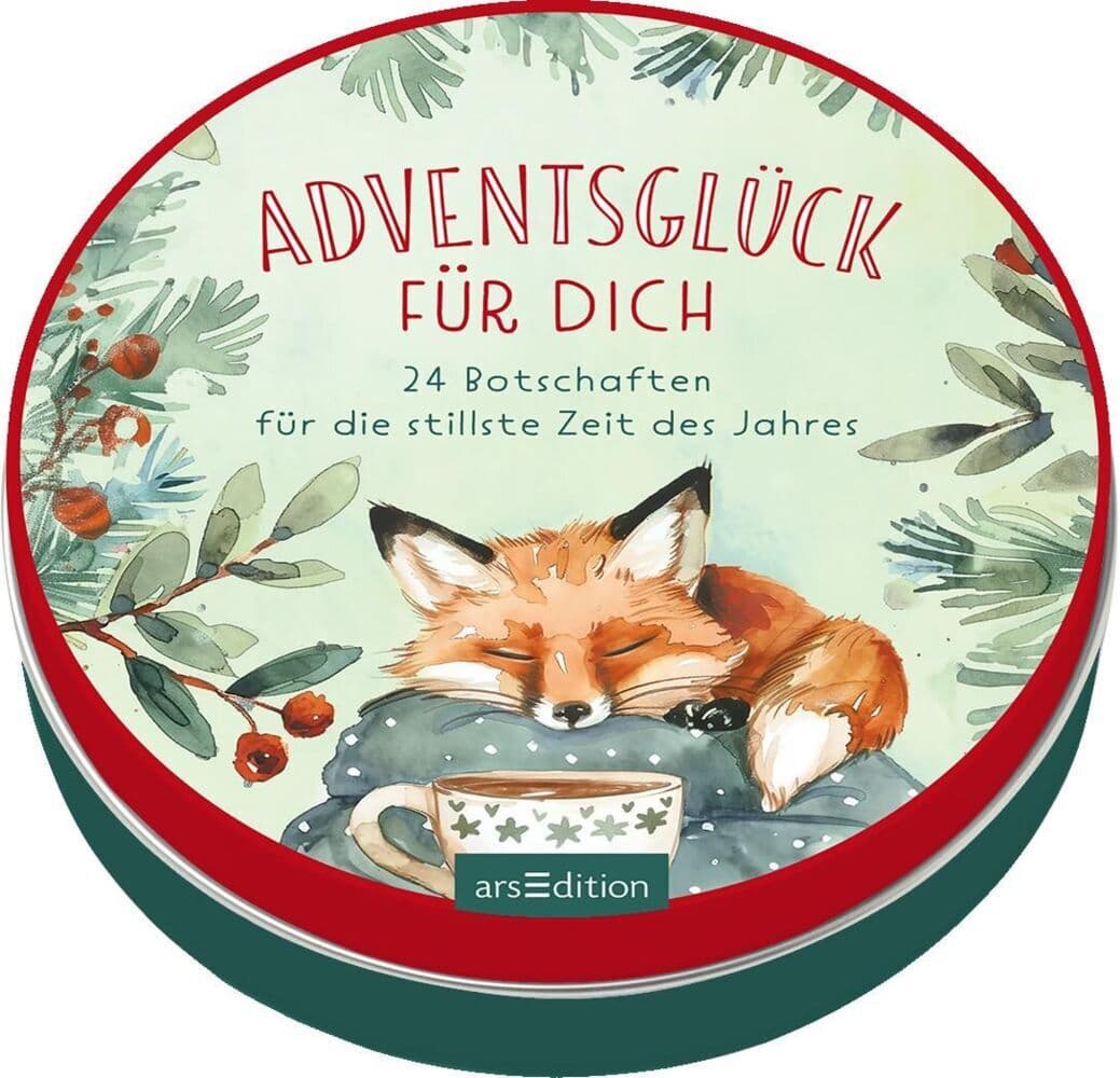 Adventskalender in der Dose. Adventsglück für dich: 24 Botschaften für die stillste Zeit des Jahres