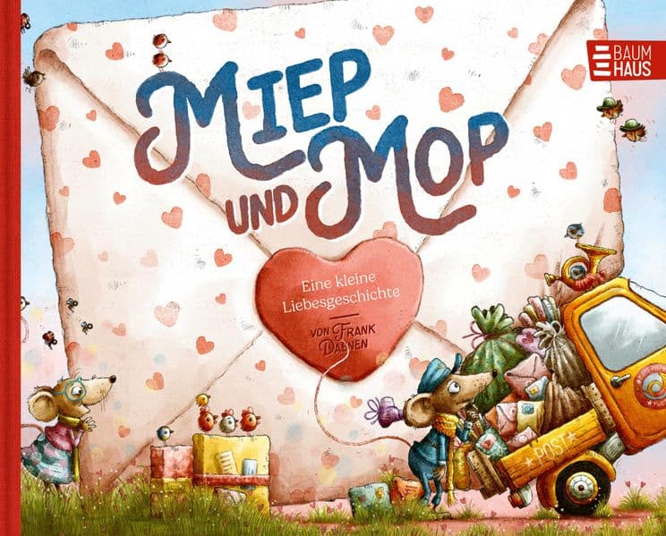 Miep und Mop - Eine kleine Liebesgeschichte: Zauberhaftes Geschenkbuch mit Leinenrücken für alle, die sich lieb haben von 4 bis 99 Jahren