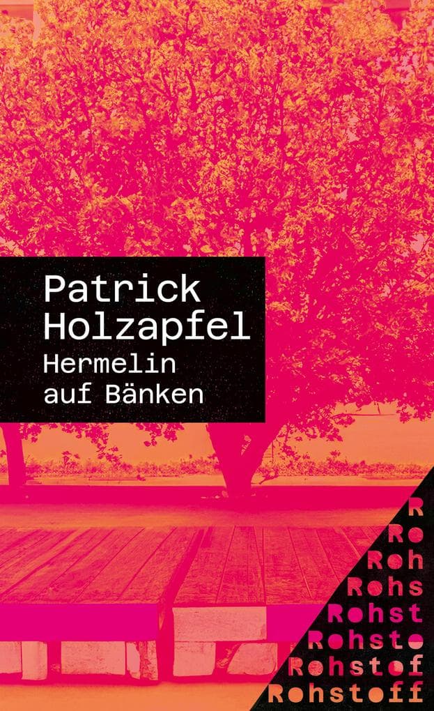 Hermelin auf Bänken