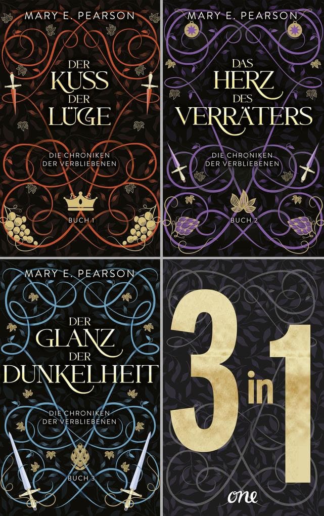 Die Chroniken der Verbliebenen 1-3: Der Kuss der Lüge / Das Herz des Verräters / Der Glanz der Dunkelheit: Hochemotionale Romantasy-Trilogie in einem Band