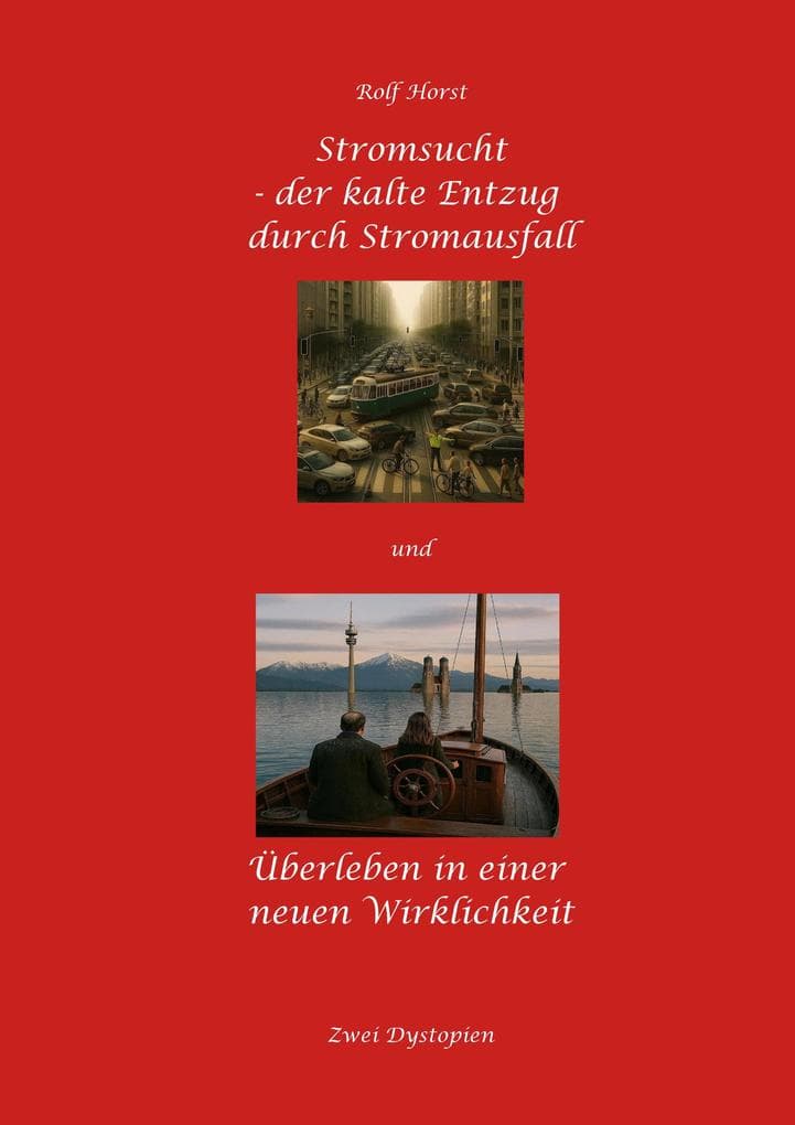 Stromsucht - der kalte Entzug durch Stromausfall und Überleben in einer neuen Wirklichkeit: Weltweite Flutkatastrophe, Klimawandel, Meteoriteneinschlag, Permakultur, Autismus, versunkene Städte: Sonderausgabe - Zwei Dystopien in einem Buch: Notfallrucksack, Cyberattacke, Hackerangriff, weltweiter Stromausfall, kein Computer, kein Handy, kein Internet, keine Tiefkühltruhen, keine E-Autos
