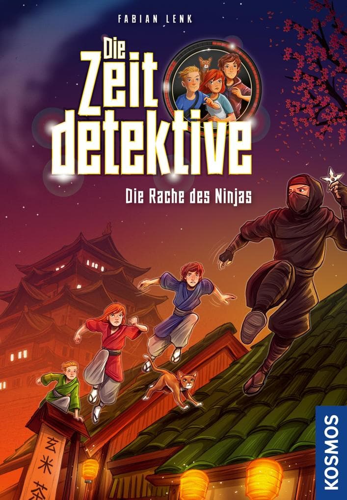 Die Zeitdetektive, 6, Die Rache des Ninjas: Ein Krimi aus dem alten Japan. Ein spannender Zeitreise-Krimi für Kinder ab 9 Jahren mit genau recherchierten Themen