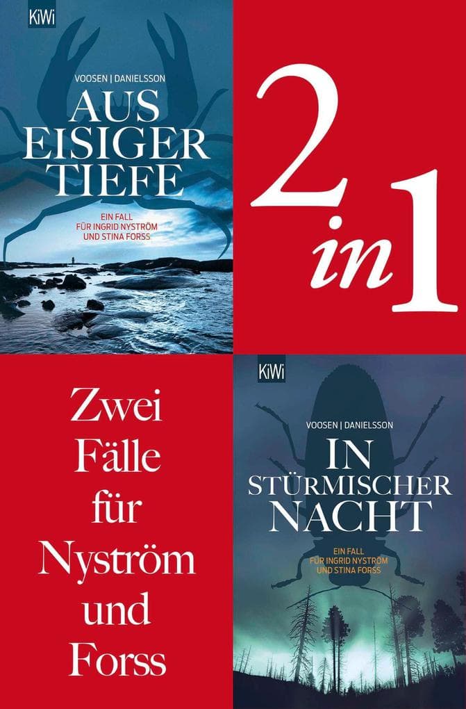 Die Kommissarinnen Nyström und Forss ermitteln Band 3+4 (2in1-Bundle): Aus eisiger Tiefe - In stürmischer Nacht