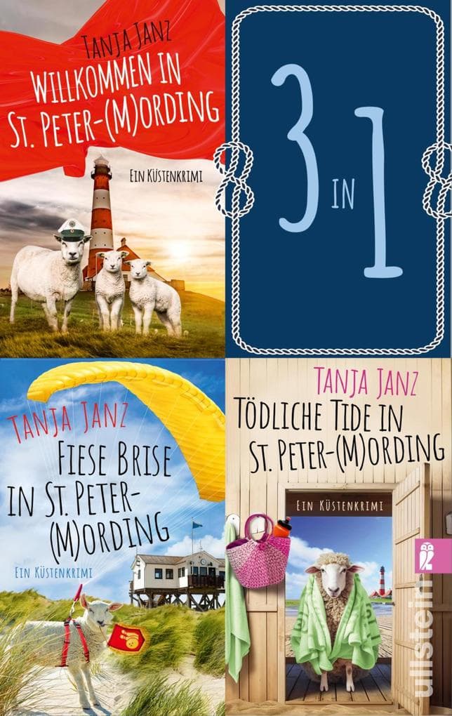 St. Peter (M)Ording-Bundle: Willkommen in St. Peter-(M)Ording & Fiese Brise in St. Peter-(M)Ording & Tödliche Tide in St. Peter-(M)Ording