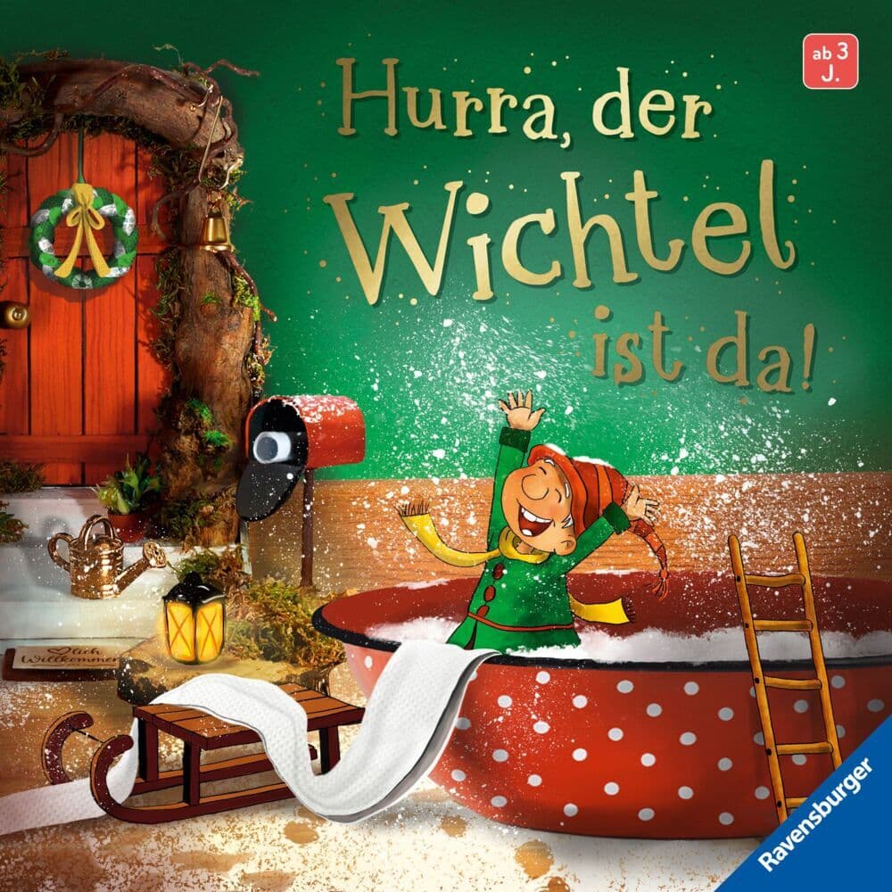 Hurra, der Wichtel ist da! Mein Wichteltür-Buch: Mein Wichteltür-Buch