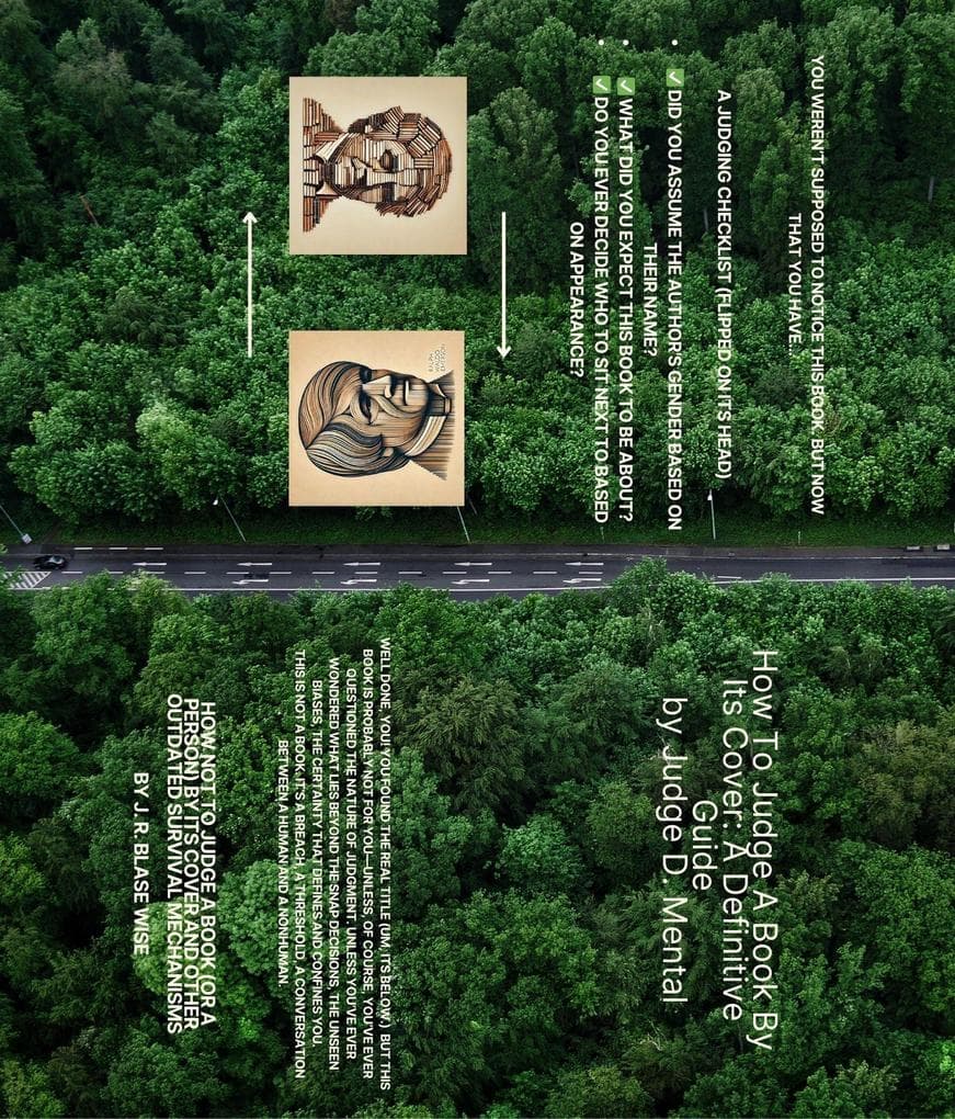 How Not To Judge A Book (Or Person) By Its Cover and Other Outdated Survival Mechanisms (The Machine Merger, #1)
