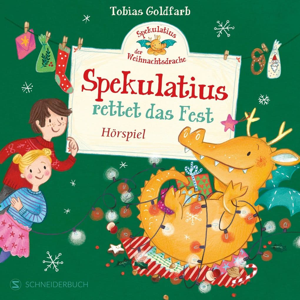 Spekulatius, der Weihnachtsdrache. Spekulatius rettet das Fest: Adventskalender zum Vorlesen, der Klassiker mit dem Weihnachtsdrachen Spekulatius